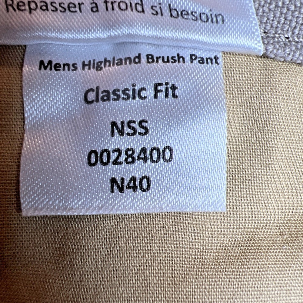 Mountain Khakis Highland Brush Pants 42x32 NWT Firma Cordura Reinforced Classic - Picture 11 of 16